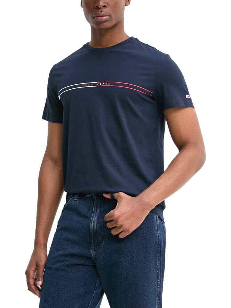 売れ筋商品|||トミー ヒルフィガー Tシャツ レディース トップス MODERN - Print T-shirt - dark night navy Varsity Slim T-Shirt | T-Shirts | Tommy Jeans