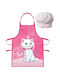 Disney Marie Whiskers Παιδική Ποδιά Κουζίνας Ροζ EWA21533WD