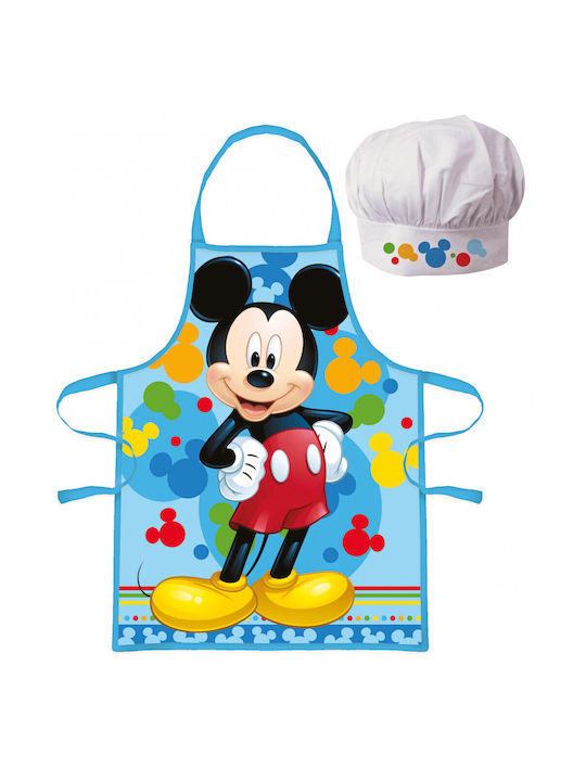 Disney Mickey Grinning Colors Детска кърпа за готвене с шапка Многоцветен EWA22256WD 1бр