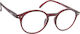 Oramont Reading Glasses +1.50 in Burgundy color...