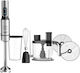 Albatros Handmixer mit Inox-Stab 1200W Silber