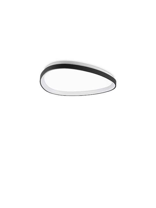 Ideal Lux Таванно осветление Черен с Вграден LED