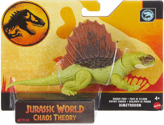 Action Figure Danger Pack Dimetrod Jurassic World Dinosaur 7cm.