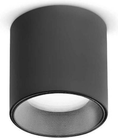 Ideal Lux Μονό LED Θερμό Λευκό Σποτ σε Μαύρο Χρώμα