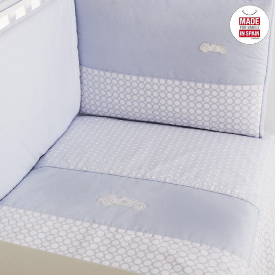 Cambrass Kinderbettdecken Hellblau 60x120cm 35903