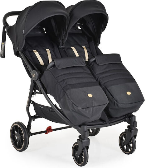 Cangaroo 2Gether Double Stroller Black 4kg
