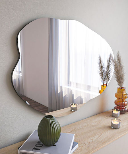 Ohho Стенно Огледало 116sam1102 60x2.2x85см Черно Hanah Home MDF Ohho Стенно Огледало 116sam1102 60x2.2x85см Черно Hanah Home MDF
