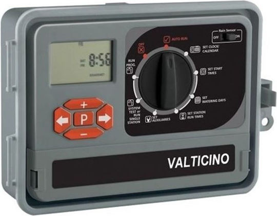 Valticino ZR-O-AC Irrigation Programmer Table Electric 8 Stops