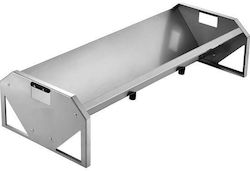 Vivatechnix Metallische Tierfutterautomat für Schafe mit Kapazität 85lt 114x49x8cm