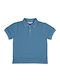 Kids' Polo Short Sleeve Sea Blue