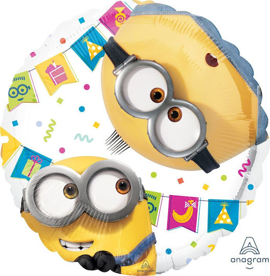 Foil Balloon Double-Sided 18 Minions 2 Otto 43cm