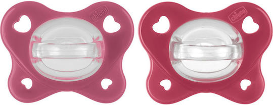 Chicco Physioforma Schnuller Silikon Rosa für 16-36 Monate