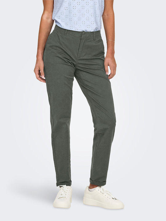 Only Women's Chino Trousers khaki