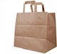 Paper Packaging Bags with Handle Brown 26x27x16cm 400pcs