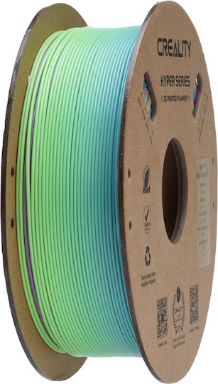 Creality3D HS-PLA 3D Printer Filament 1.75mm Rainbow Wild Blossom 1kg 1τμχ (Spool)