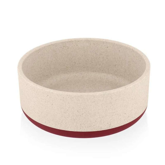 Schalen Futter & Wasser für Hund & Katze 22cm in Rot Farbe