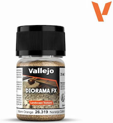 Vallejo Diorama Fx Текстура На Пейзаж Топъл Оранжев 1-2мм 35мл