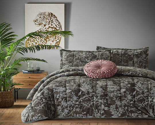 Liolios Home Duvet Queen 220x240cm Elegant Grey 230 GSMGsm