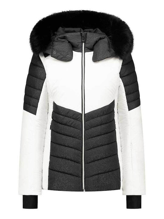 Dielsport 272476-A Γυναικείο Μπουφάν για Σκι & Snowboard Λευκό