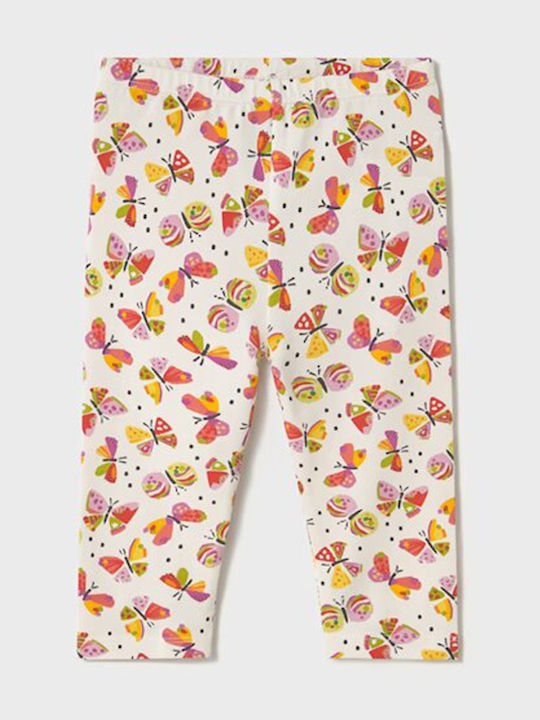 Mayoral Kids Legging Long Ecru