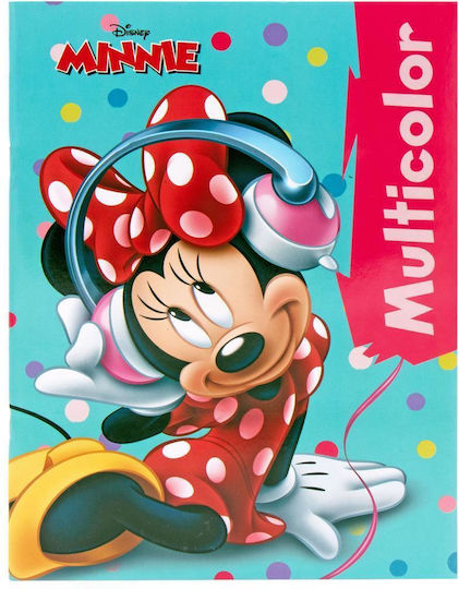 Disney Mehrfarbiges A4 Malblock 32 Seiten Minnie Diakakis