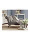 Liolios Home Gilda Κουβέρτα Sherpa Καναπέ 130x170εκ. Grey