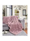 Liolios Home Sofa Cushion Boggi From Furry Amethyst 30x45cm