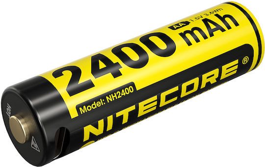 Nitecore Rechargeable Battery AA2400 1.5V x4 + Charging Cable NH2400