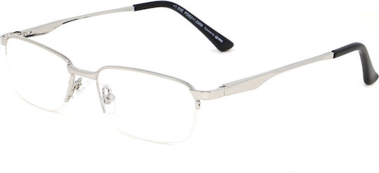 Michael Pachleitner Group Damen Lesebrille +1.50 in Silber Farbe MLH063-3