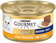 Gourmet Wet Food for Adult Cats in Cans with Liver and Meat 85gr