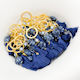 Celfie & CO Christening Charm Keychain Blue 50 Pieces