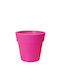 Pot Plastic Pink 25x25cm.