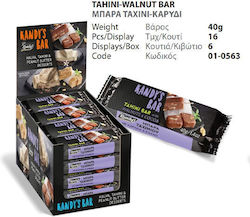 Kandy's Bar Μπάρα Ταχίνι-καρύδι 40gr Kandy's Bar Μπάρα Ταχίνι-καρύδι 40gr
