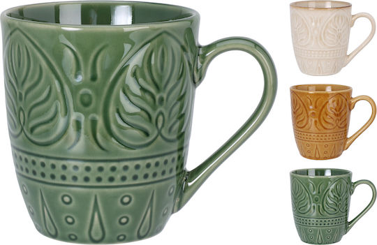 Κούπα Stonewear Σχέδιο Πράσινο 390ml