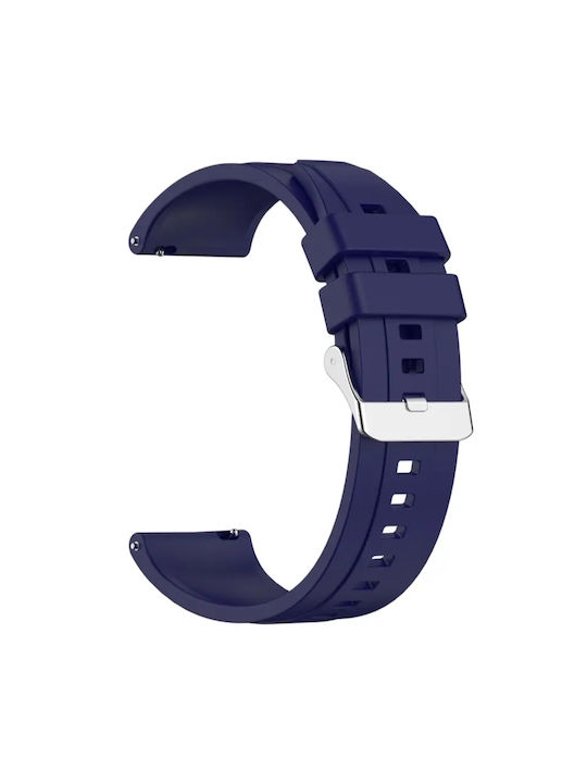 Каишка Силикон Тъмносин (Realme Watch S2 46мм)