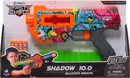 Just Toys Fast Shots Blaster Wraps Παιδικό Πιστόλι