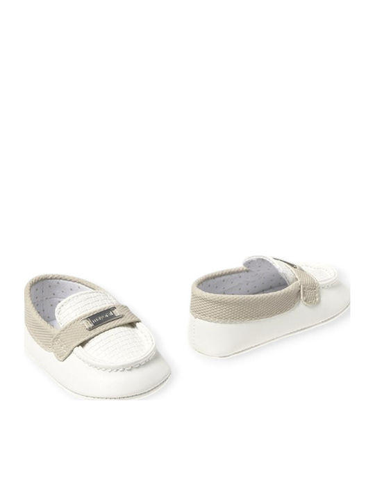 Mayoral Baby Moccasins White