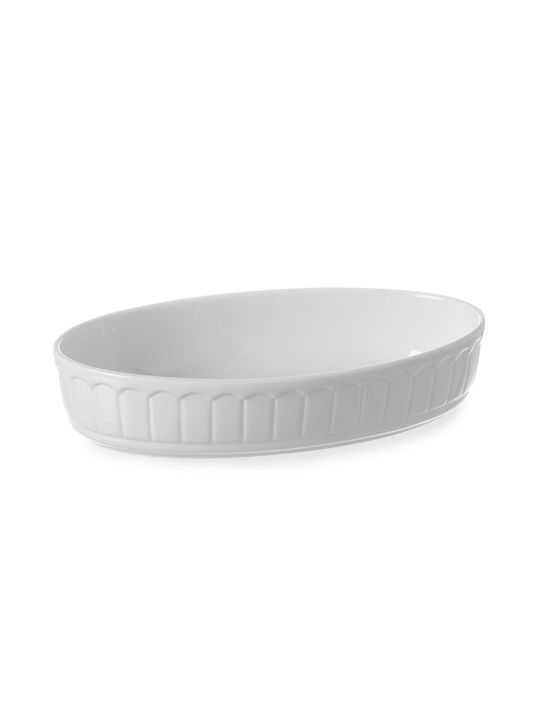 Hendi Oval Vas de Gătit Rezistent la Căldură din Porțelan 22x12.5x4cm 1buc