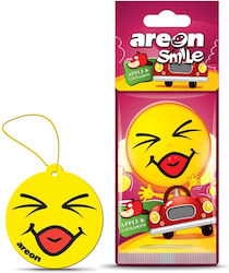 Areon Car Air Freshener Tab Pendand Smile Apple...