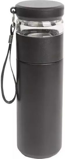 Teezubereiter Sieb Kod 3760 Flasche Thermosflasche Rostfreier Stahl 450ml Black