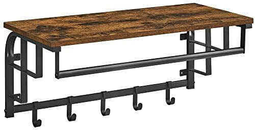 Songmics Industrial Μεταλλική 5 Θέσεων 66x27x30cm