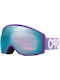 Oakley Flight Tracker M Μάσκα Σκι & Snowboard Ενηλίκων Μωβ με Φακό Polarized σε Μπλε Χρώμα