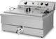 Lappas Ηλεκτρική Φριτέζα 4.8kW Χωρητικότητας 21lt