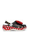 Crocs Minnie Mouse Γυναικεία Σαμπό Μαύρα