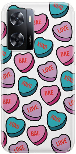Love Pills Oppo A57 4g Прозрачен TPU Силикон