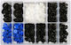 Set Plastic Clips Opel 300 Pieces