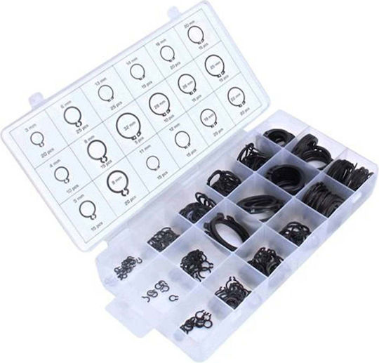 Outdoor Seegers Clip Set 4-32mm 300 Pcs