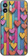 Carcasă din silicon TPU negru pentru Valentine's Day Wooden Love Nothing Phone 2