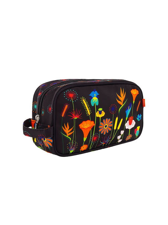 Pylones Toiletry Bag in Black color