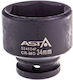 Satra Căpăcel Pneumatic - Pneumatic Hexagonal cu Patrat de Prindere 1/2" Diametru 1/2" / 34 1buc
